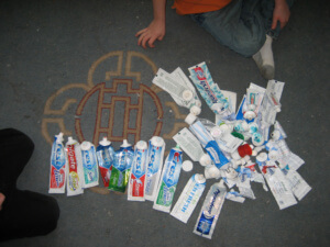 Toothpaste tube project