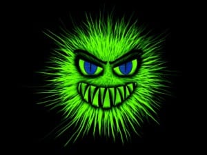 Monster, Green, Evil, Common, Virus