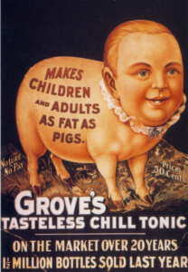 Groves Tasteless Chill Tonic in Color