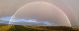 Rainbow, Föhr, Island rain, Colorful - Island Acid Rain (IAR)