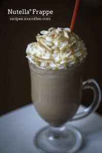 Nutella Frappe - The frappuccino way for how to make homemade iced coffee