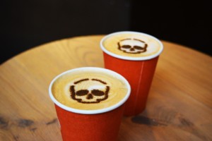 Coffee Art, Halloween, Coffee Takeaway